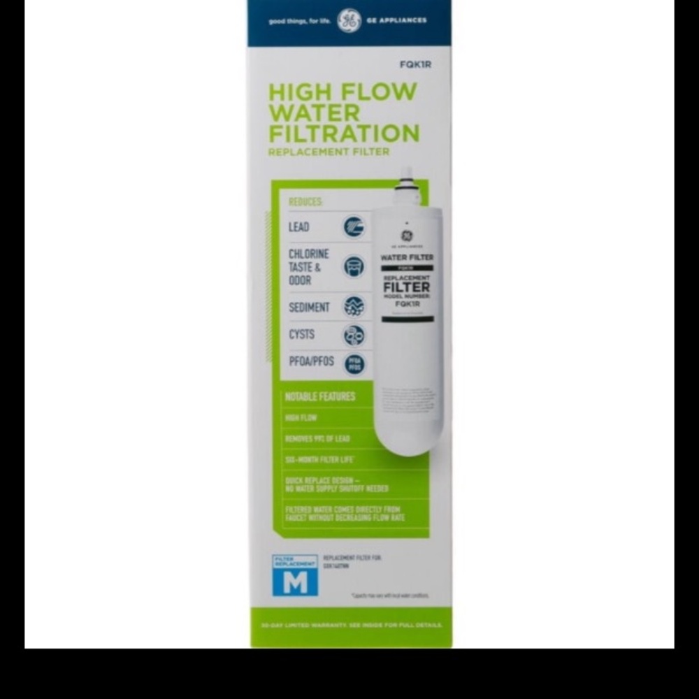 GE General Electric FQK1R Under Sink Water Filter Replacement